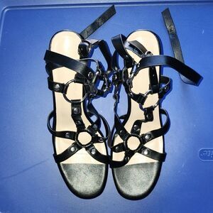NWOT CAGE HEELS  
